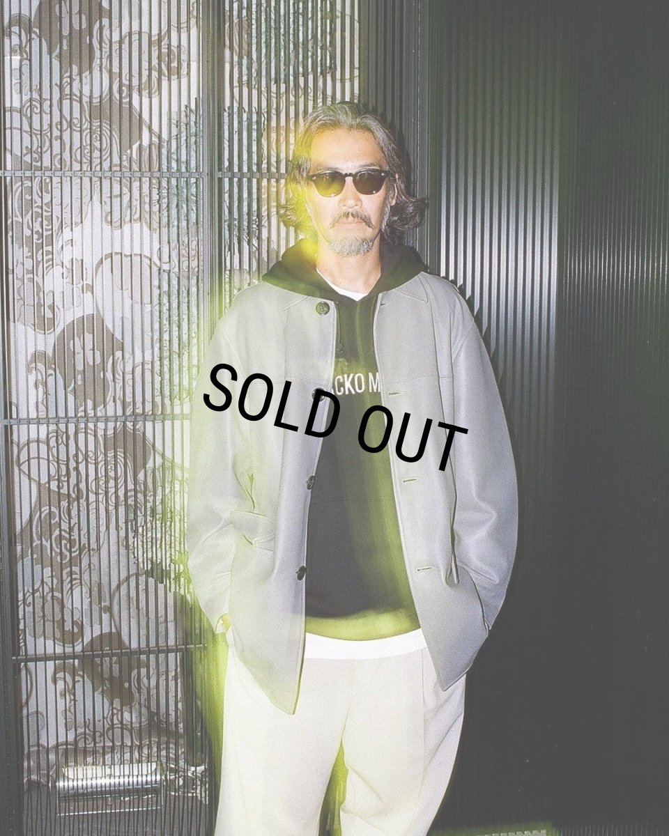 画像3: WACKO MARIA/MIDDLE WEIGHT PULL OVER HOODED SWEAT SHIRT（BLACK）［プルオーバーパーカー-23秋冬］ (3)