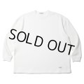 COOTIE PRODUCTIONS/Heavy Oz Honeycomb L/S Tee（Off White）［ヘビーオンスハニカムサーマル-23秋冬］