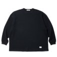 画像1: COOTIE PRODUCTIONS/Heavy Oz Honeycomb L/S Tee（Black）［ヘビーオンスハニカムサーマル-23秋冬］ (1)