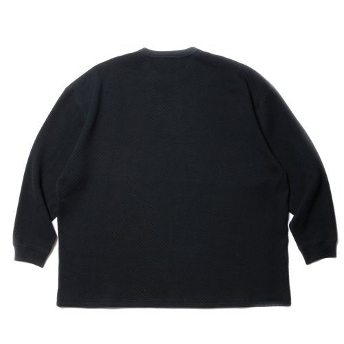 他の写真2: COOTIE PRODUCTIONS/Heavy Oz Honeycomb L/S Tee（Black）［ヘビーオンスハニカムサーマル-23秋冬］