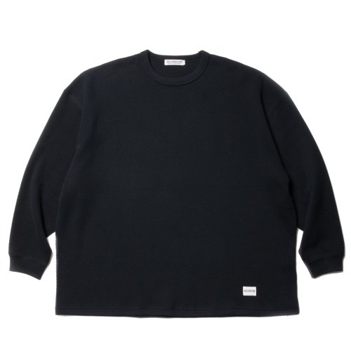 他の写真1: COOTIE PRODUCTIONS/Heavy Oz Honeycomb L/S Tee（Black）［ヘビーオンスハニカムサーマル-23秋冬］