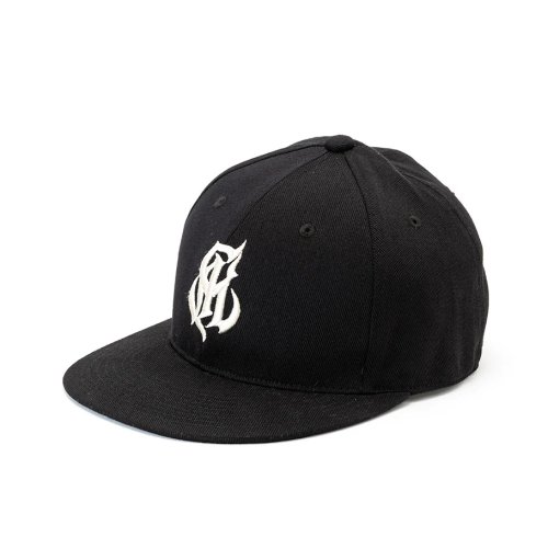 他の写真1: CALEE/CAL NT LOGO TWILL BASEBALL CAP（BLACK/WHITE）［B.Bキャップ-23秋冬］