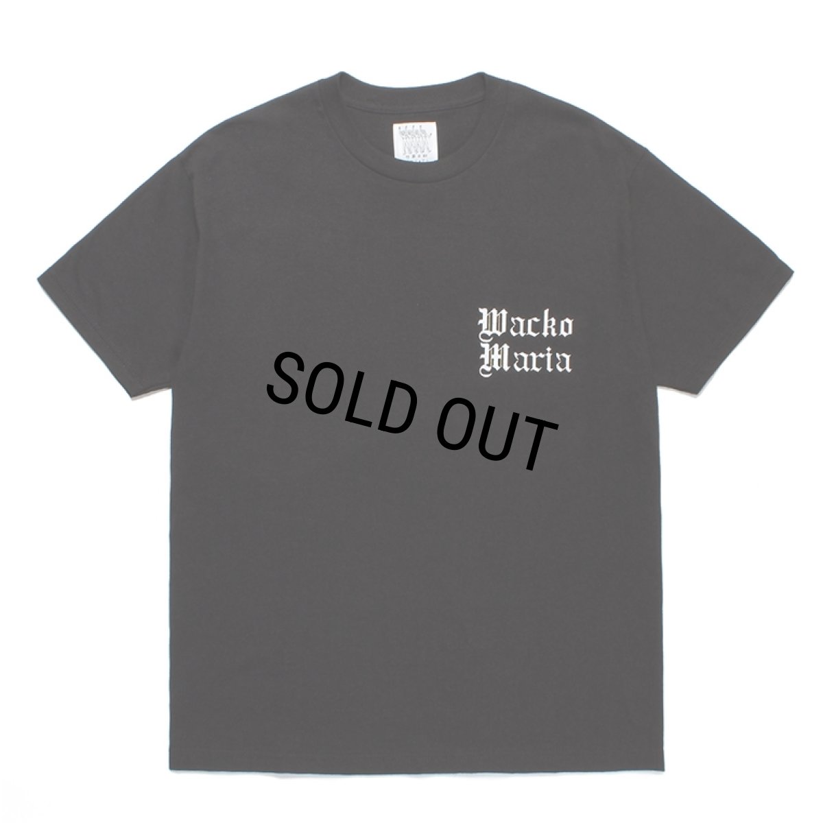画像1: WACKO MARIA/世界平和プロジェクト / T-SHIRT（BLACK）［プリントT-23秋冬］ (1)