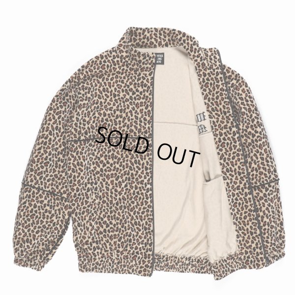 画像2: WACKO MARIA/LEOPARD VELVET TRACK JACKET（BEIGE）［レオパードベルベットトラックJKT-23秋冬］