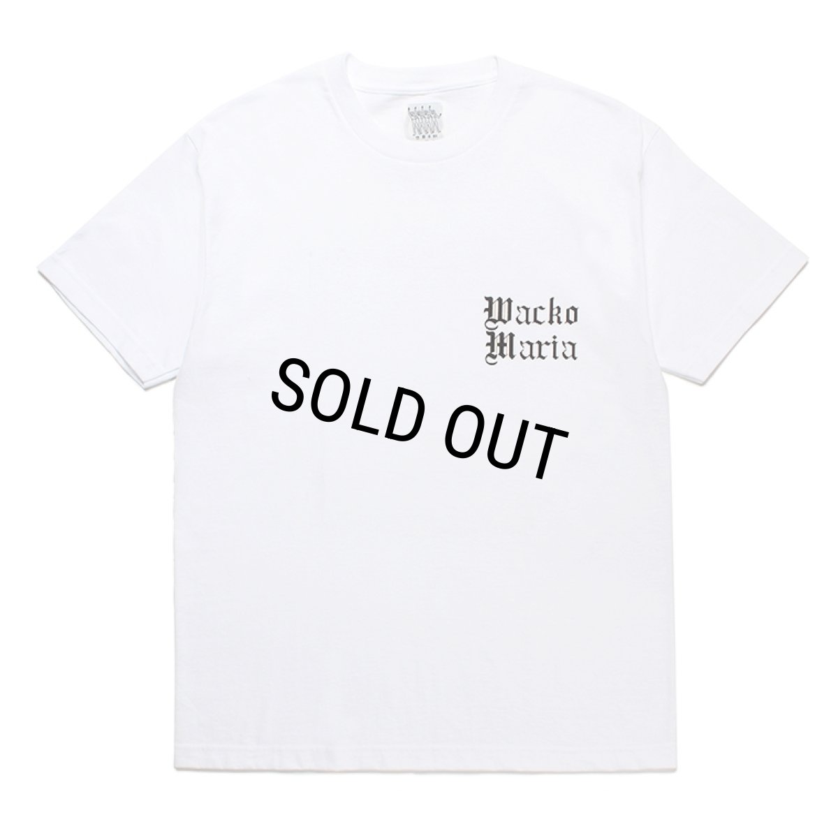 画像1: WACKO MARIA/世界平和プロジェクト / T-SHIRT（WHITE）［プリントT-23秋冬］ (1)