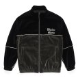 画像1: WACKO MARIA/VELVET TRACK JACKET（BLACK）［ベルベットトラックJKT-23秋冬］ (1)