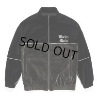 WACKO MARIA/VELVET TRACK JACKET（BLACK）［ベルベットトラックJKT-23秋冬］