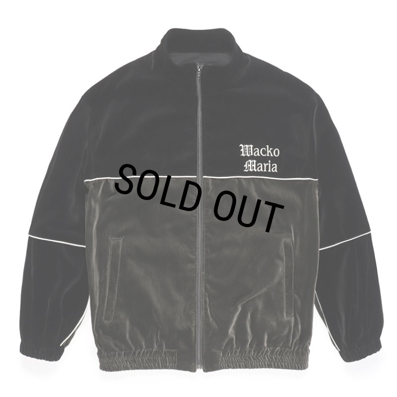 【完売品】WACKO MARIA VELVET TRACK JACKET Black Velvet Track Jacket – On Sale Now with Up to 32% Off