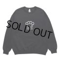 WACKO MARIA/JOHNNY / SWEAT SHIRT（BLACK）［クルーネックスウェット-23秋冬］