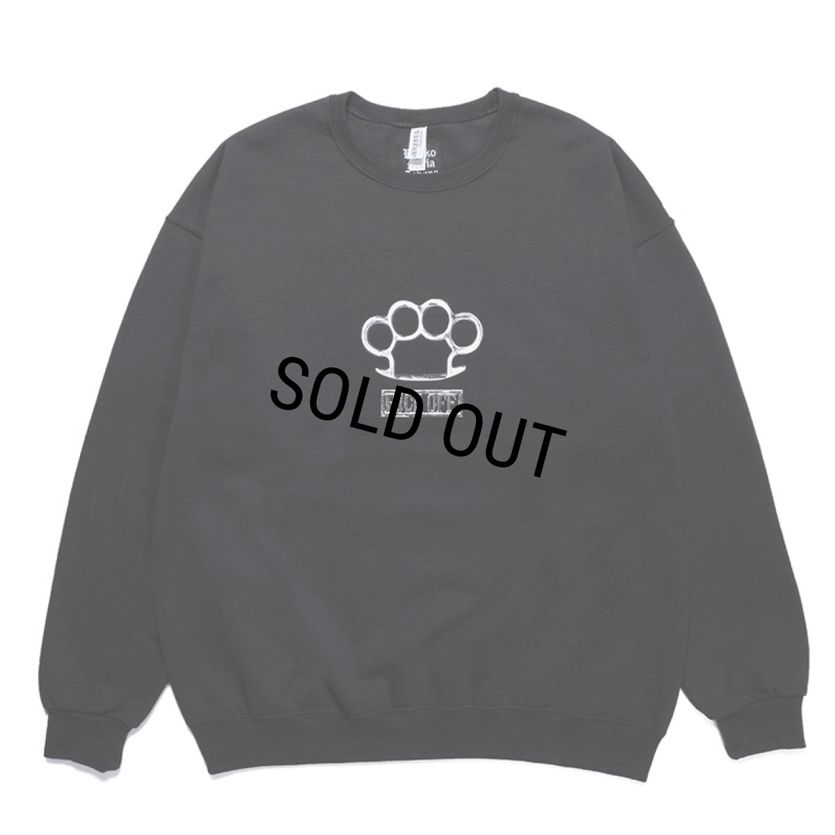 画像1: WACKO MARIA/JOHNNY / SWEAT SHIRT（BLACK）［クルーネックスウェット-23秋冬］ (1)