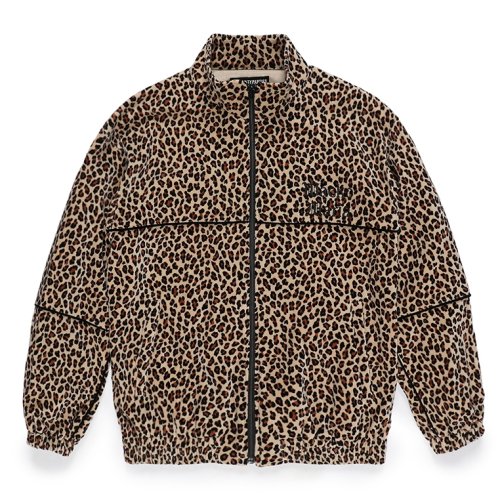 他の写真1: WACKO MARIA/LEOPARD VELVET TRACK JACKET（BEIGE）［レオパードベルベットトラックJKT-23秋冬］