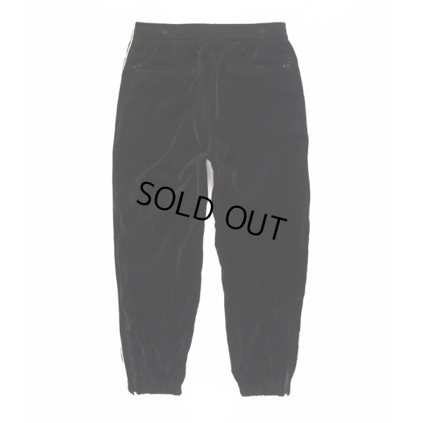 画像2: WACKO MARIA/VELVET TRACK PANTS（BLACK）［ベルベットトラックパンツ-23秋冬］