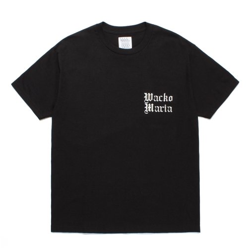 他の写真1: WACKO MARIA/世界平和プロジェクト / T-SHIRT（BLACK）［プリントT-23秋冬］