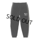 WACKO MARIA/VELVET TRACK PANTS（BLACK）［ベルベットトラックパンツ-23秋冬］