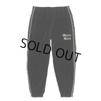 WACKO MARIA/VELVET TRACK PANTS（BLACK）［ベルベットトラックパンツ-23秋冬］