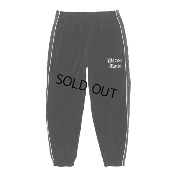 画像1: WACKO MARIA/VELVET TRACK PANTS（BLACK）［ベルベットトラックパンツ-23秋冬］