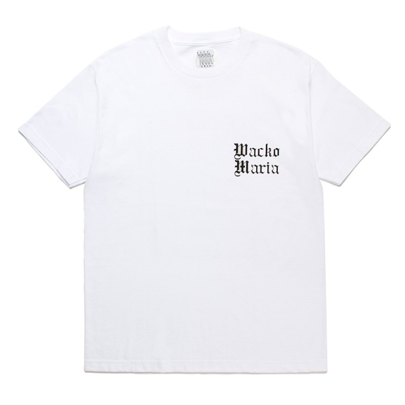 画像1: WACKO MARIA/世界平和プロジェクト / T-SHIRT（WHITE）［プリントT-23秋冬］