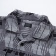 画像3: RATS/NATIVE JACQUARD SHIRT（GRAY）［ネイティブジャガードシャツ-23秋冬］