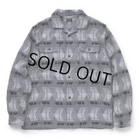 RATS/NATIVE JACQUARD SHIRT（GRAY）［ネイティブジャガードシャツ-23秋冬］