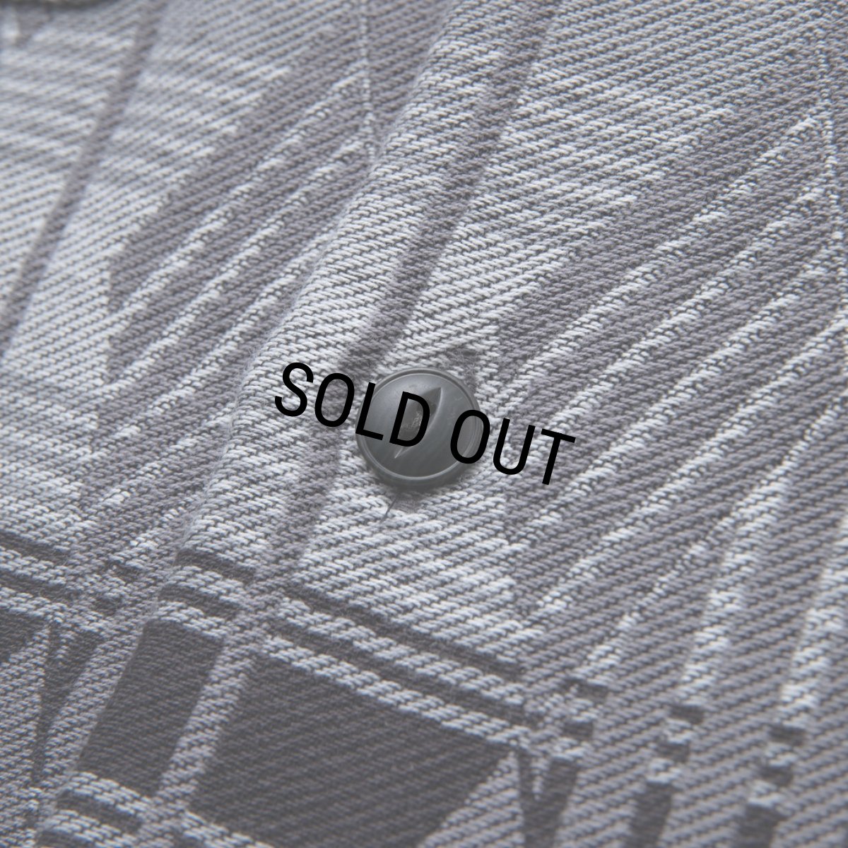 画像4: RATS/NATIVE JACQUARD SHIRT（GRAY）［ネイティブジャガードシャツ-23秋冬］ (4)