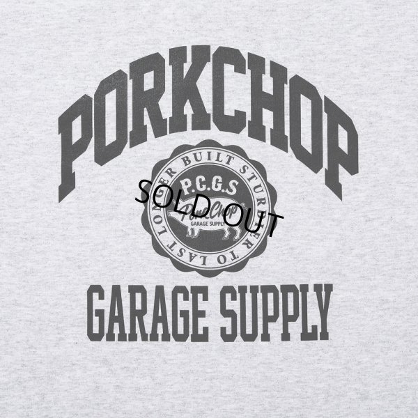 画像3: PORKCHOP/2nd COLLEGE SWEAT（GRAY）［クルーネックスウェット-23秋冬］