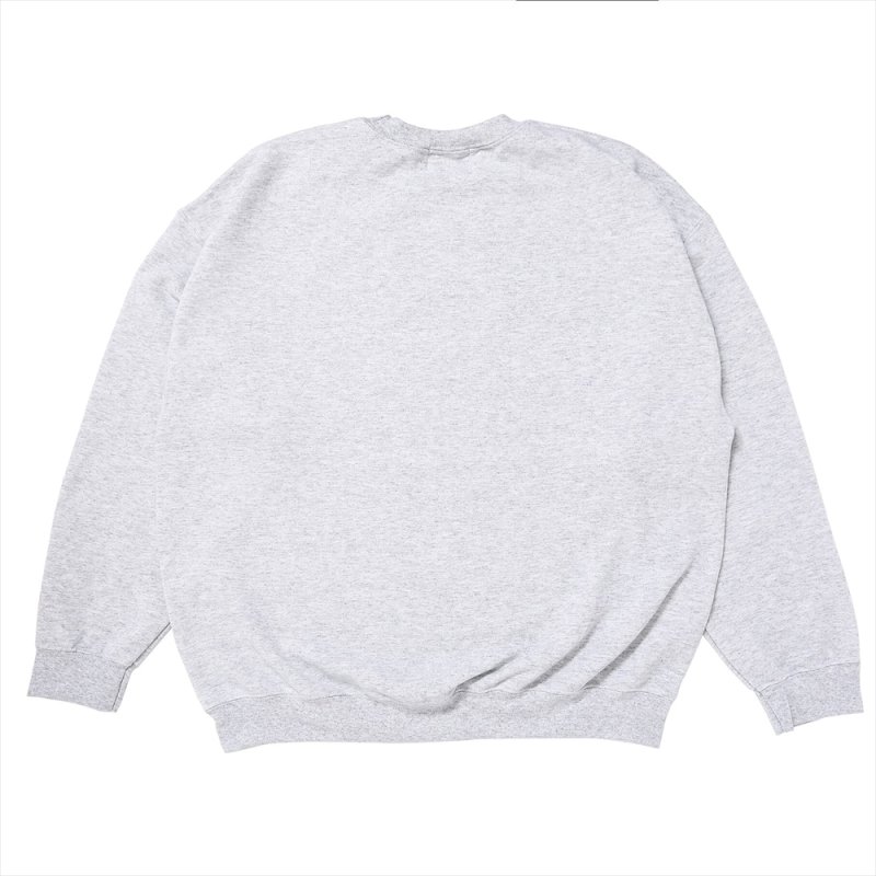 画像2: PORKCHOP/2nd COLLEGE SWEAT（GRAY）［クルーネックスウェット-23秋冬］