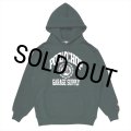 PORKCHOP/2nd COLLEGE HOODIE（FOREST）［プルオーバーパーカー-23秋冬］