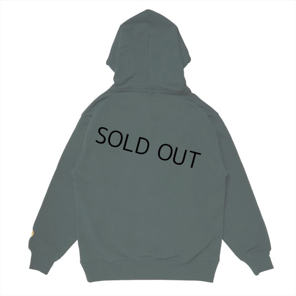画像2: PORKCHOP/2nd COLLEGE HOODIE（FOREST）［プルオーバーパーカー-23秋冬］