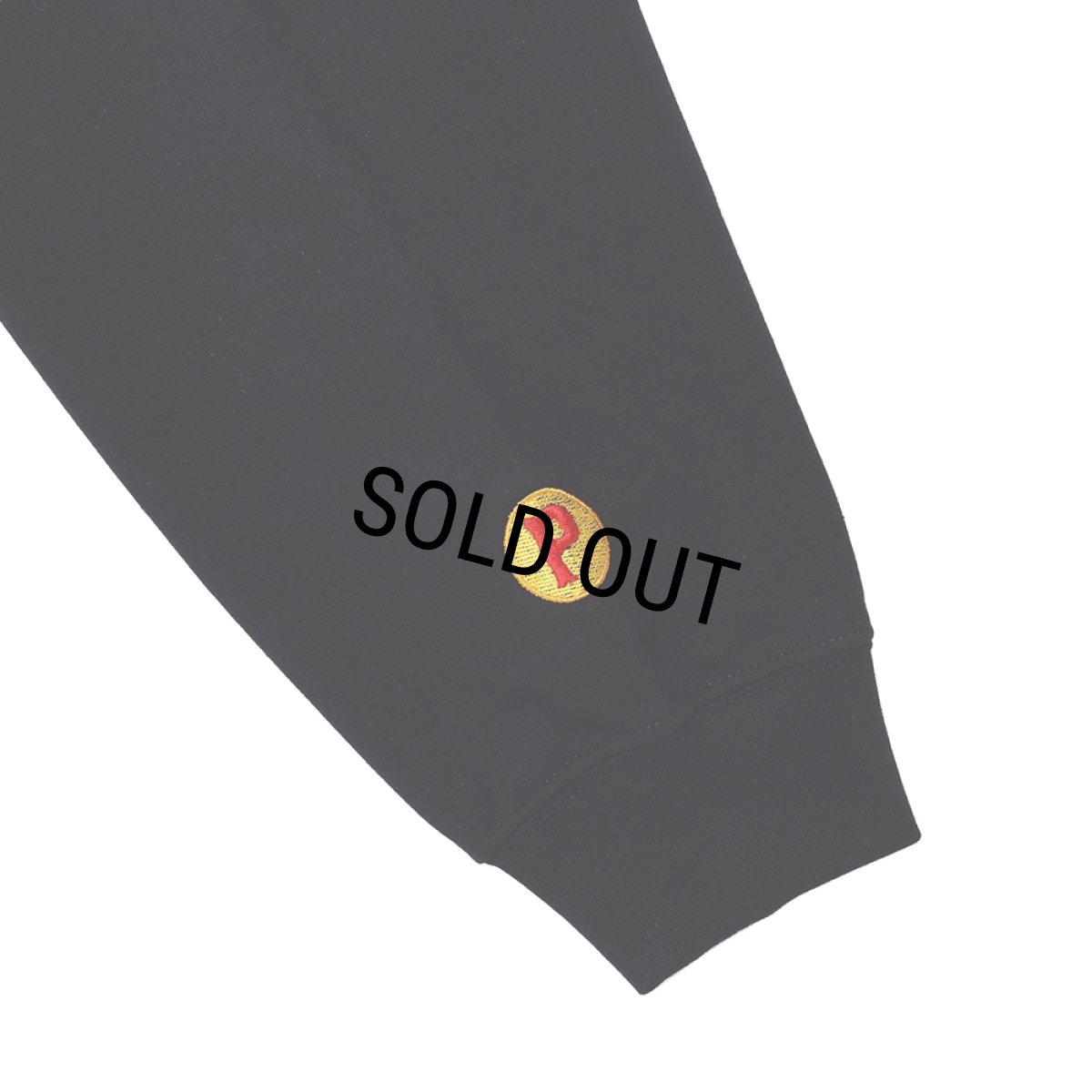 画像4: PORKCHOP/2nd COLLEGE SWEAT（BLACK）［クルーネックスウェット-23秋冬］ (4)