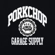 画像3: PORKCHOP/2nd COLLEGE SWEAT（BLACK）［クルーネックスウェット-23秋冬］