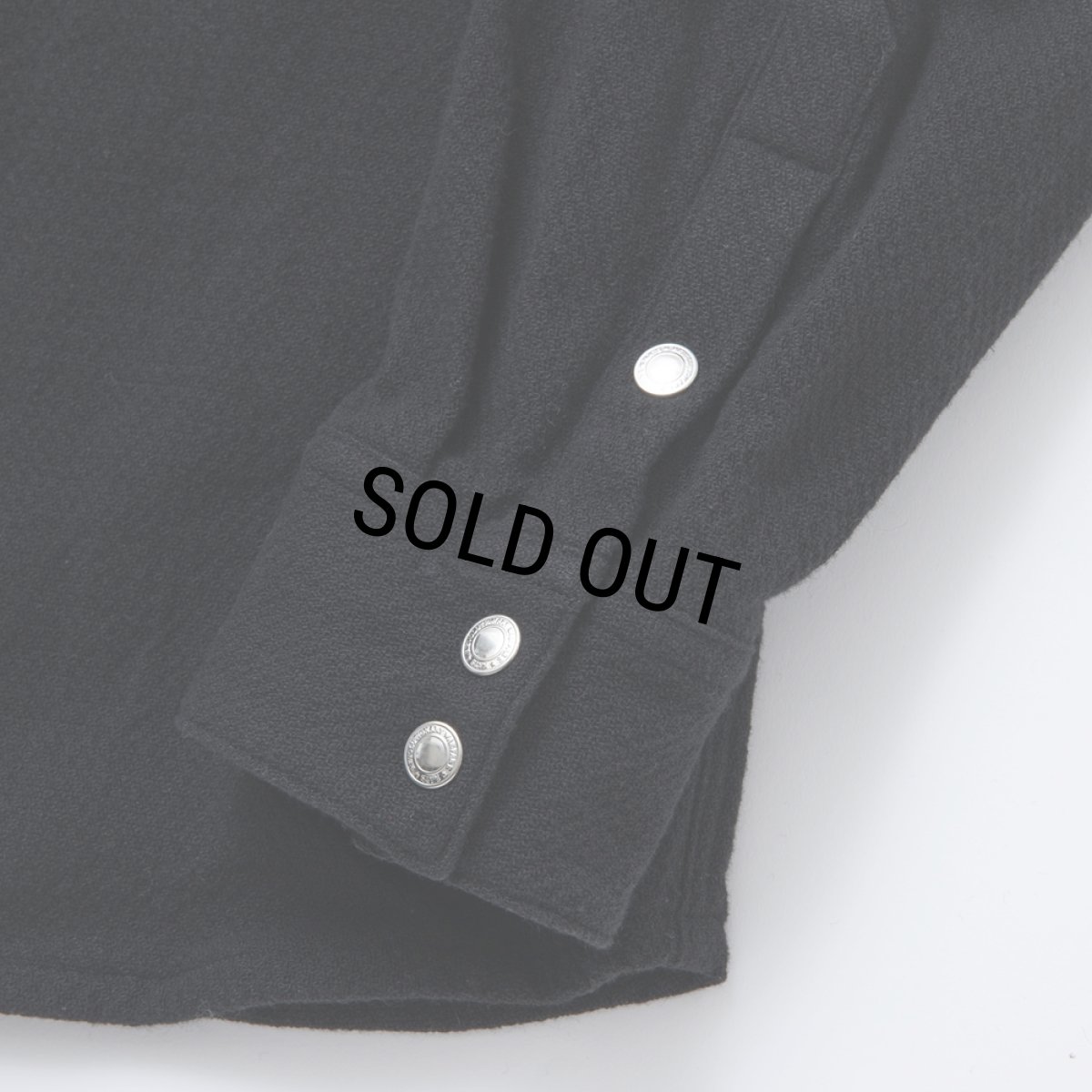 画像6: RATS/AMUNDSEN SHIRT（BLACK）［アムンゼンシャツ-23秋冬］ (6)