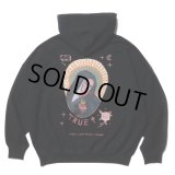 COOTIE PRODUCTIONS/Open End Yarn Sweat Hoodie（MARY）（Black）［スウェットフーディー-23秋冬］