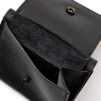 画像7: CALEE/PLANE LEATHER MULTI WALLET＜STUDS CHARM＞（BLACK）［マルチウォレット-23秋冬］