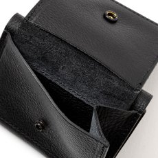 画像7: CALEE/PLANE LEATHER MULTI WALLET ＜STUDS CHARM＞（BLACK）［マルチウォレットwithスタッズチャーム-25春夏］ (7)