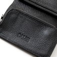 画像6: CALEE/PLANE LEATHER FLAP HALF WALLET＜STUDS CHARM＞（BLACK）［ハーフウォレット-23秋冬］