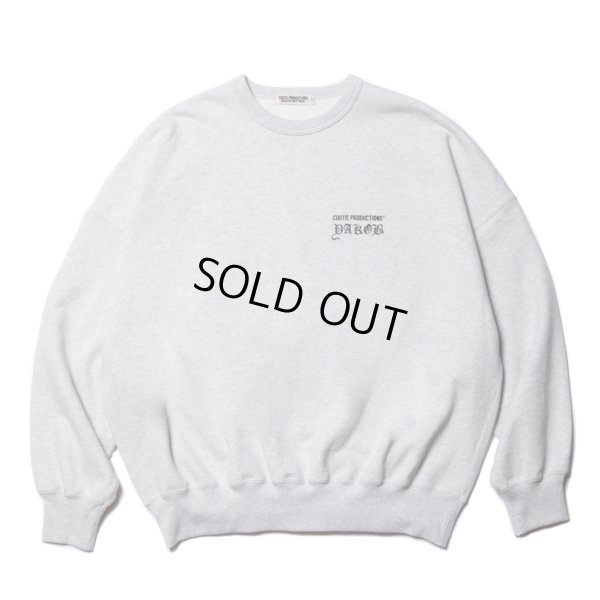 画像2: COOTIE PRODUCTIONS/Open End Yarn Sweat Crew（MARY）（Oatmeal）［スウェットクルー-23秋冬］