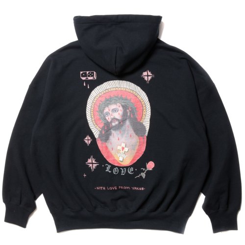 他の写真2: COOTIE PRODUCTIONS/Open End Yarn Sweat Hoodie（JESUS）（Black）［スウェットフーディー-23秋冬］