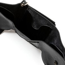 画像6: CALEE/PLANE LEATHER MULTI WALLET ＜STUDS CHARM＞（BLACK）［マルチウォレットwithスタッズチャーム-25春夏］ (6)