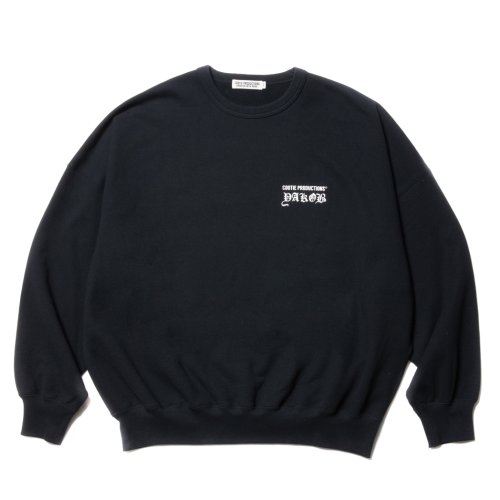 他の写真1: COOTIE PRODUCTIONS/Open End Yarn Sweat Crew（JESUS）（Black）［スウェットクルー-23秋冬］