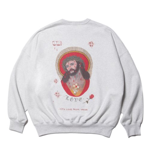 他の写真2: COOTIE PRODUCTIONS/Open End Yarn Sweat Crew（JESUS）（Oatmeal）［スウェットクルー-23秋冬］