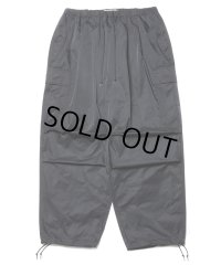 COOTIE PRODUCTIONS/Memory Polyester Twill Error Fit Cargo Easy Pants（Black）［エラーフィットカーゴイージーパンツ-23秋冬］