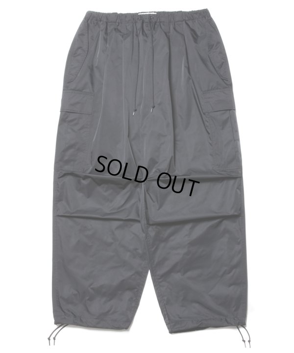 画像1: COOTIE PRODUCTIONS/Memory Polyester Twill Error Fit Cargo Easy Pants（Black）［エラーフィットカーゴイージーパンツ-23秋冬］