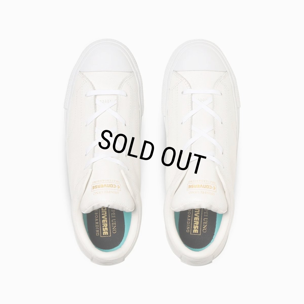 画像4: 【40%OFF】CONVERSE SKATEBOARDING/BREAKSTAR SK SHINPEI UENO OX +（WHITE）［スニーカー(×上野伸平)-23秋冬］ (4)