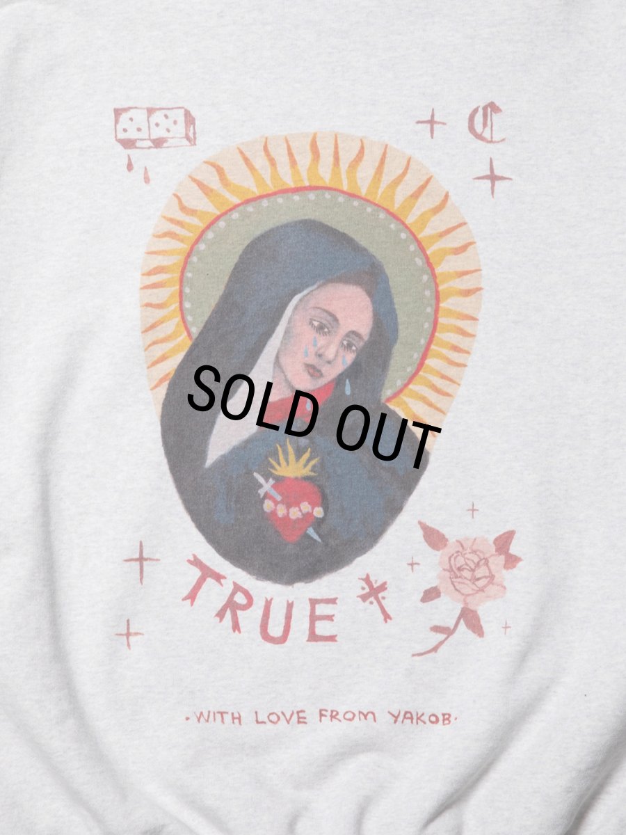 画像4: COOTIE PRODUCTIONS/Open End Yarn Sweat Crew（MARY）（Oatmeal）［スウェットクルー-23秋冬］ (4)