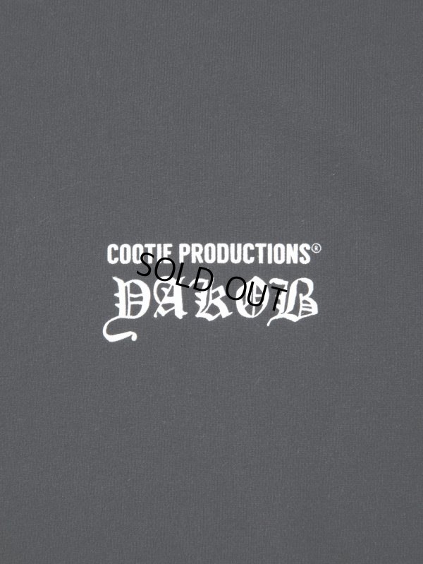 画像3: COOTIE PRODUCTIONS/Open End Yarn Sweat Crew（JESUS）（Black）［スウェットクルー-23秋冬］