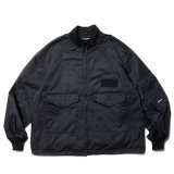 COOTIE PRODUCTIONS/Memory Polyester Twill WEP Jacket（Black）［WEPジャケット-23秋冬］