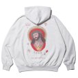 画像1: COOTIE PRODUCTIONS/Open End Yarn Sweat Hoodie（JESUS）（Oatmeal）［スウェットフーディー-23秋冬］ (1)