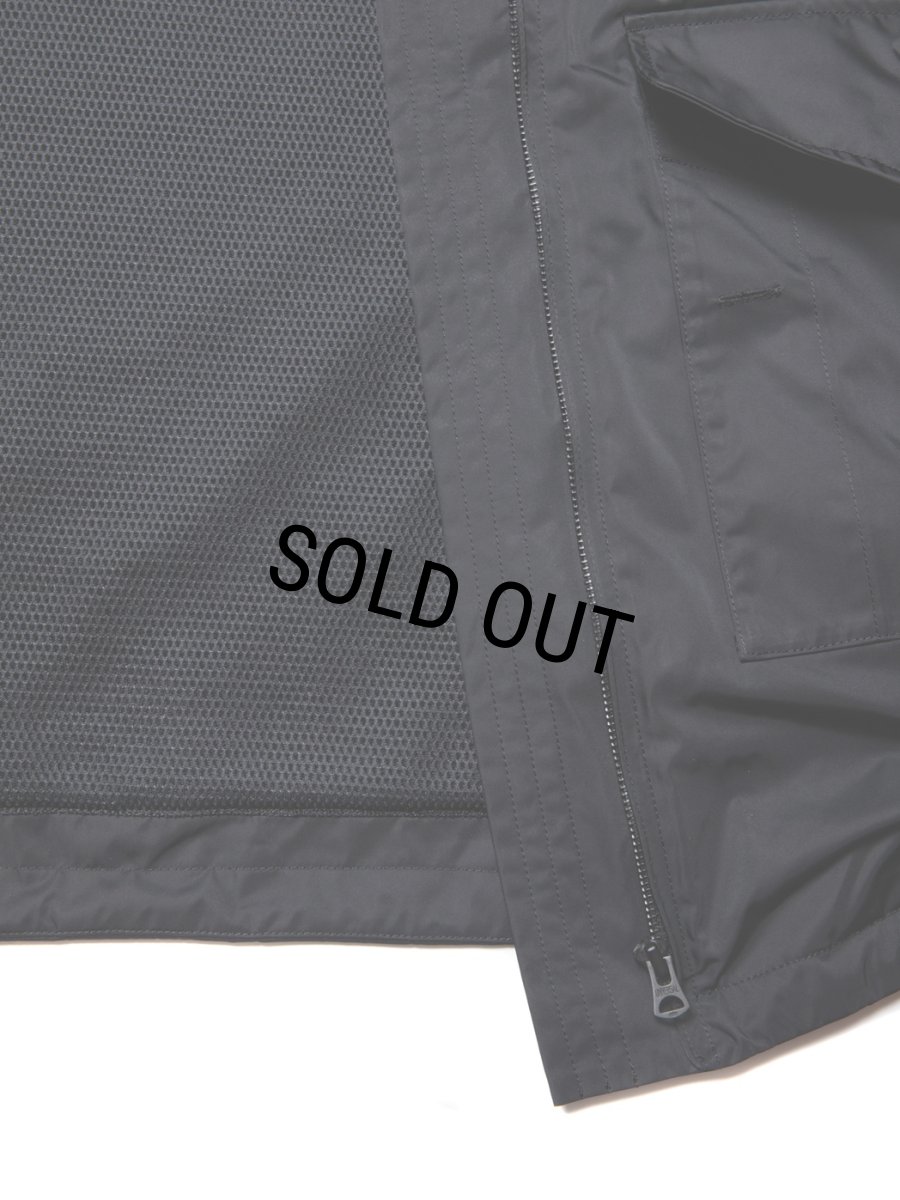 画像8: COOTIE PRODUCTIONS/Memory Polyester Twill WEP Jacket（Black）［WEPジャケット-23秋冬］ (8)