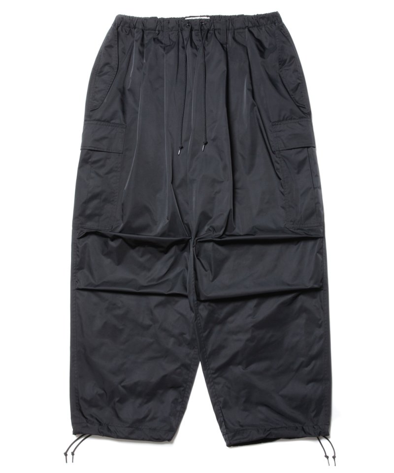 画像1: COOTIE PRODUCTIONS/Memory Polyester Twill Error Fit Cargo Easy Pants（Black）［エラーフィットカーゴイージーパンツ-23秋冬］