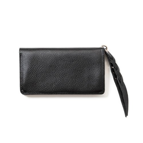 他の写真2: CALEE/PLANE LEATHER LONG WALLET＜STUDS CHARM＞（BLACK）［ロングウォレット-23秋冬］